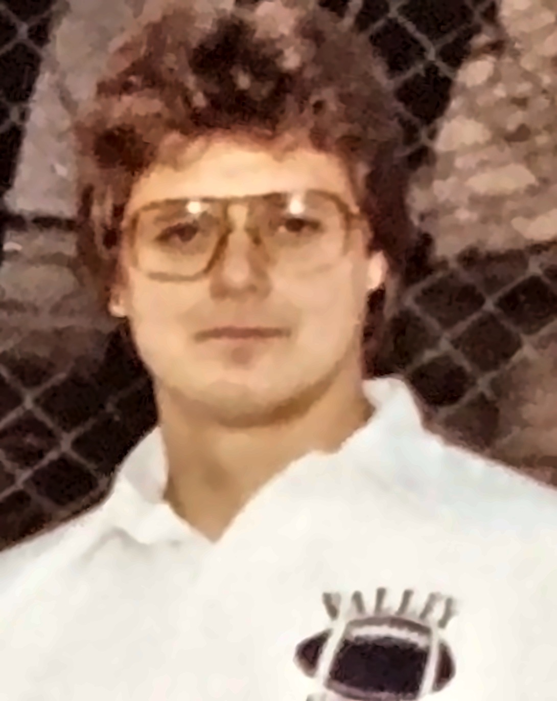 Ron Manzella at twenty-eight in a Valley Staff polo shirt.
